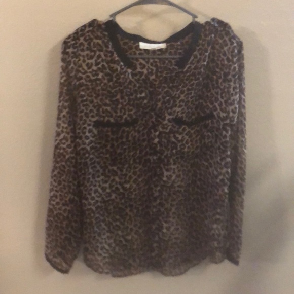 Leopard blouse - Picture 1 of 1